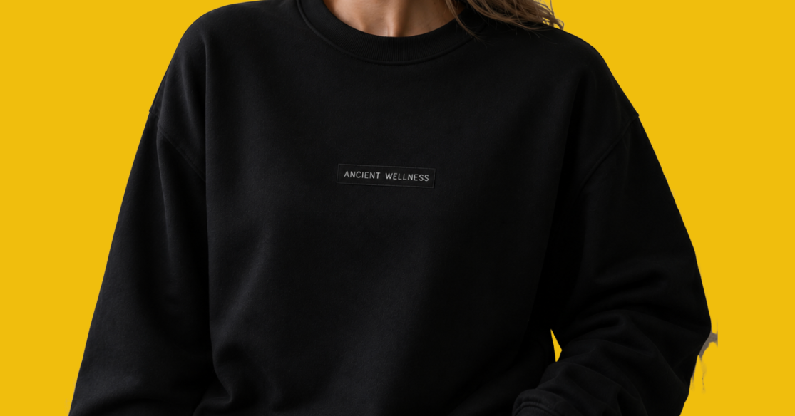 ancient wellness unisex crew